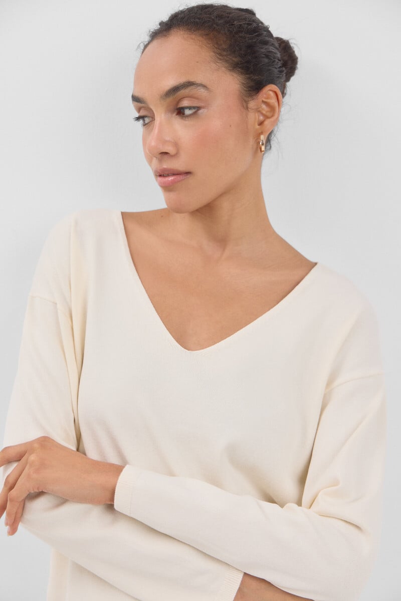 Cortefiel Jersey escote pico