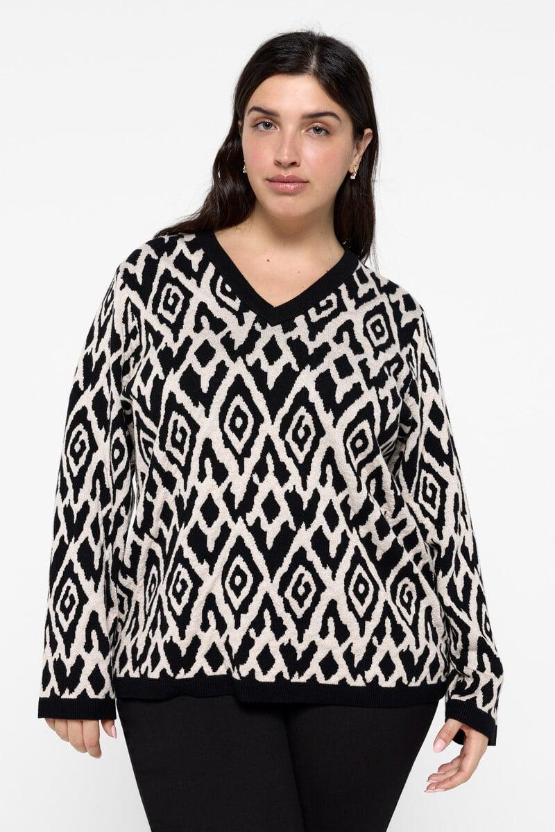 Cortefiel Jersey Estampado Curvy
