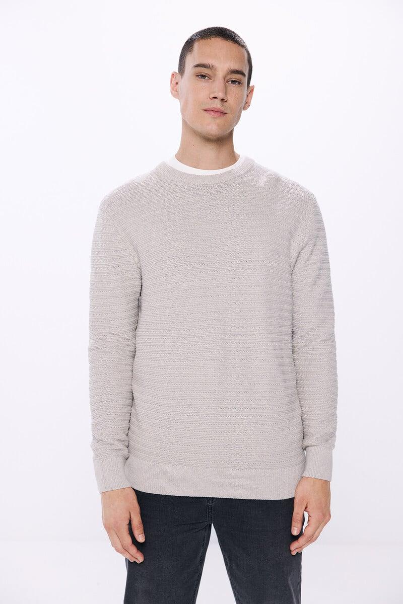 Cortefiel Jersey Estructua Moda