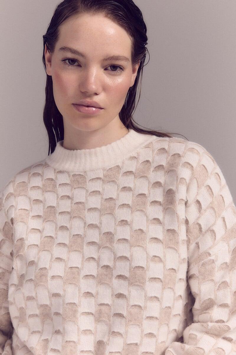 Cortefiel Jersey Estructura Bicolor