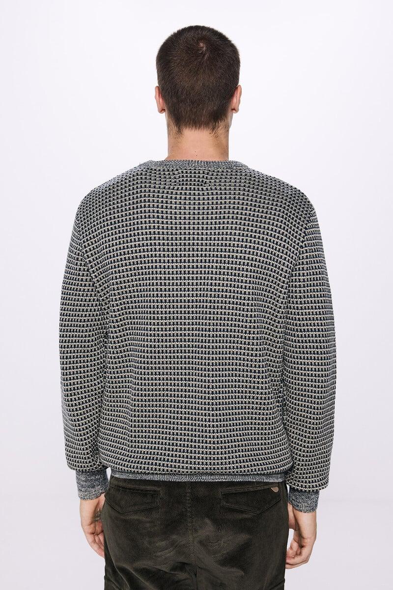 Cortefiel Jersey Estructura Jacquard