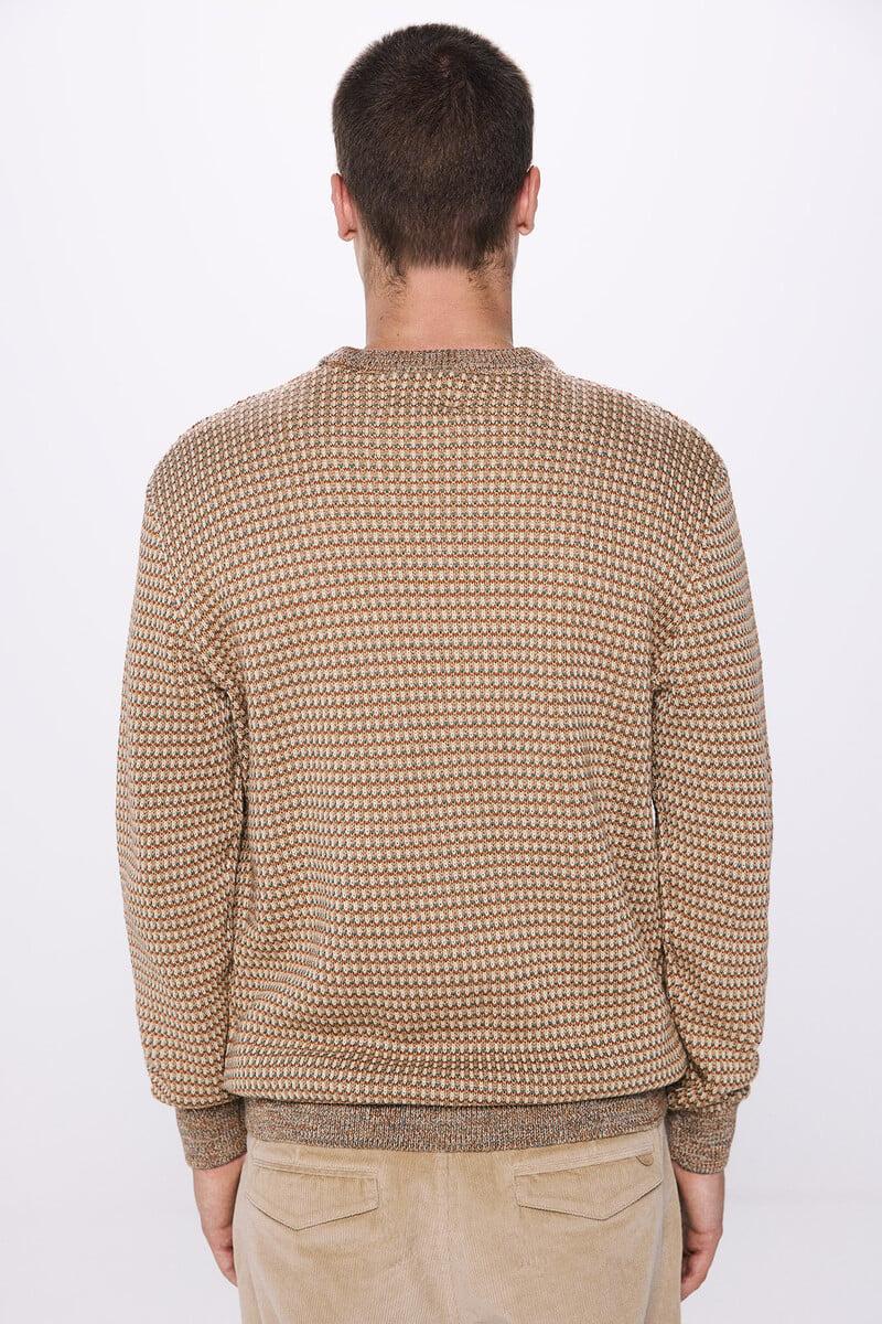 Cortefiel Jersey Estructura Jacquard