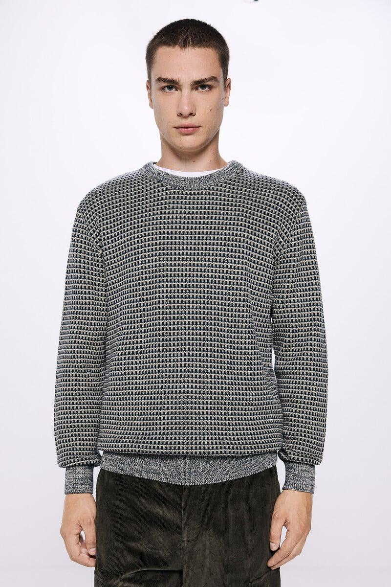 Cortefiel Jersey estructura jacquard