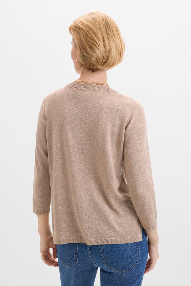 Cortefiel Jersey Fino Lurex