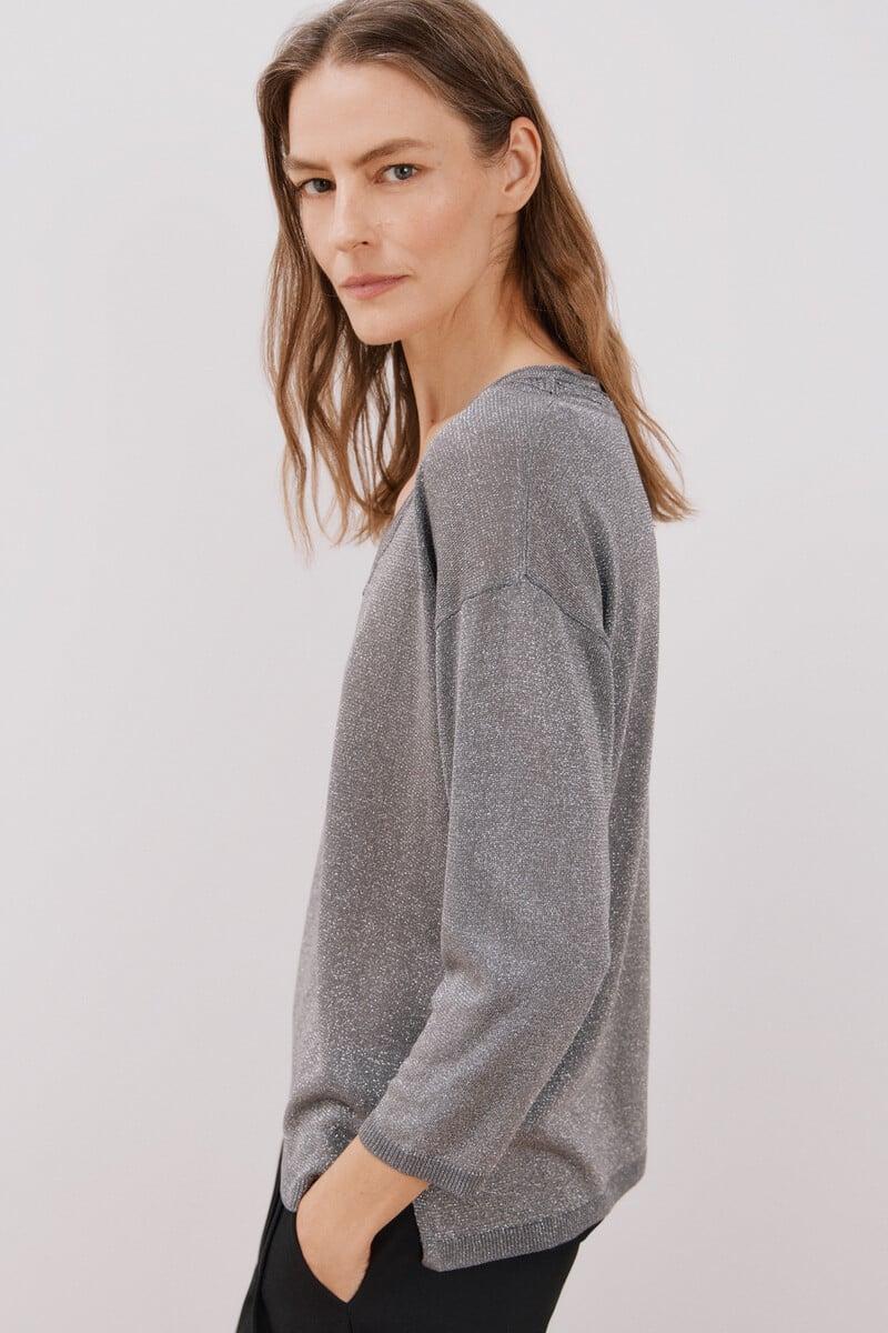 Cortefiel Jersey Fino Lurex