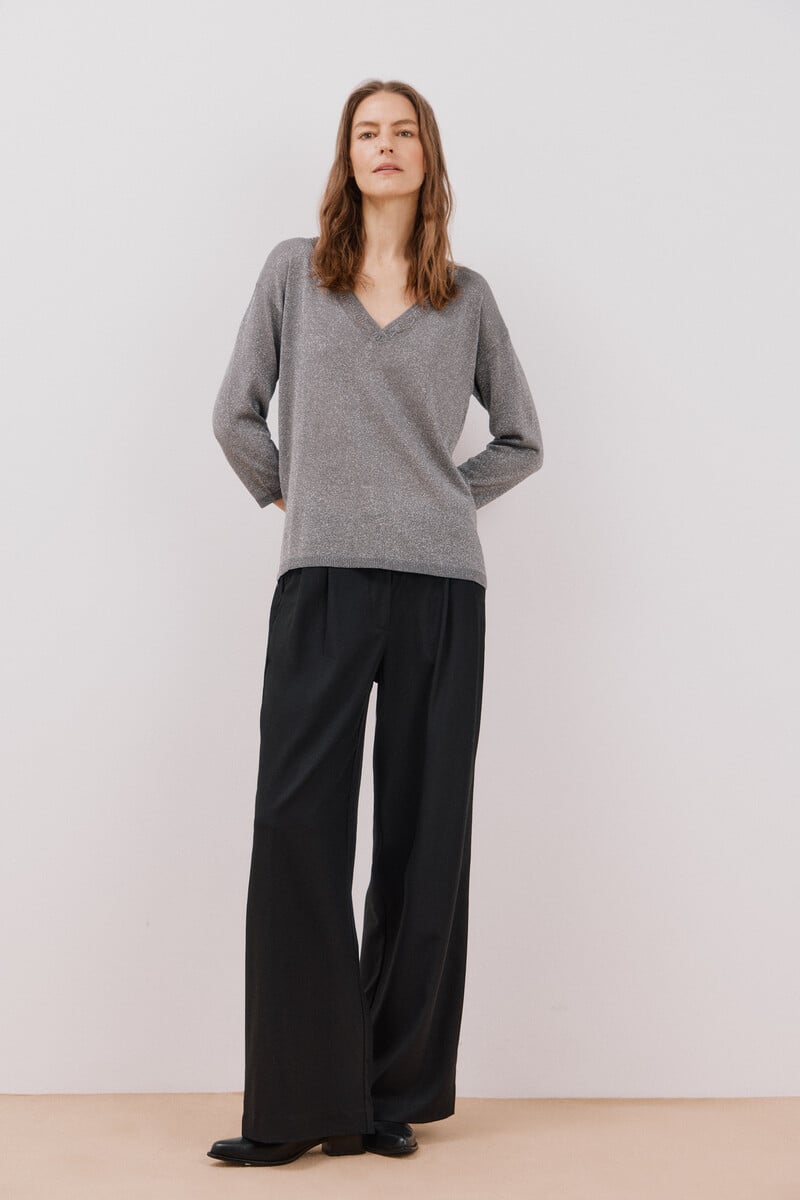Cortefiel Jersey Fino Lurex