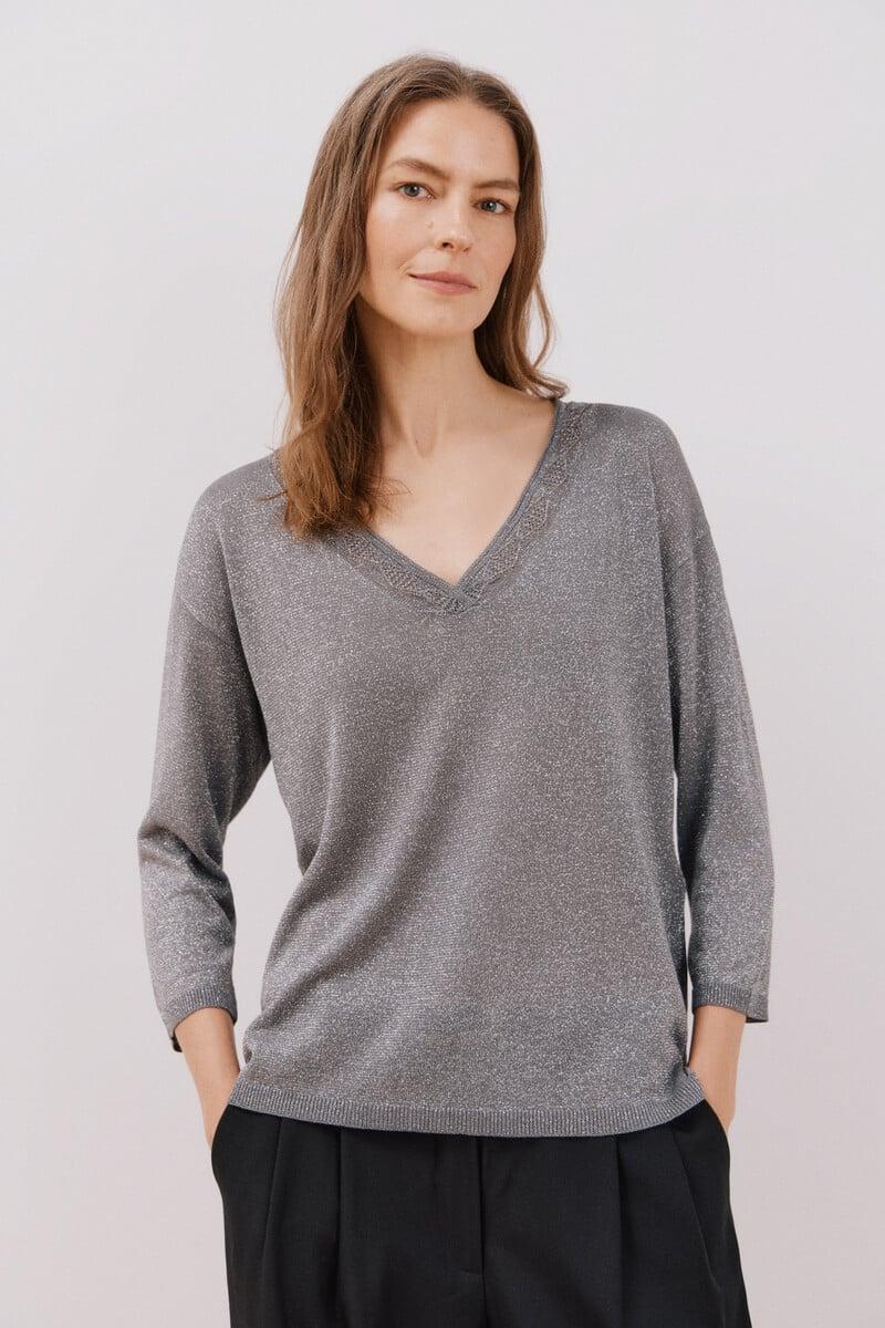 Cortefiel Jersey fino lurex
