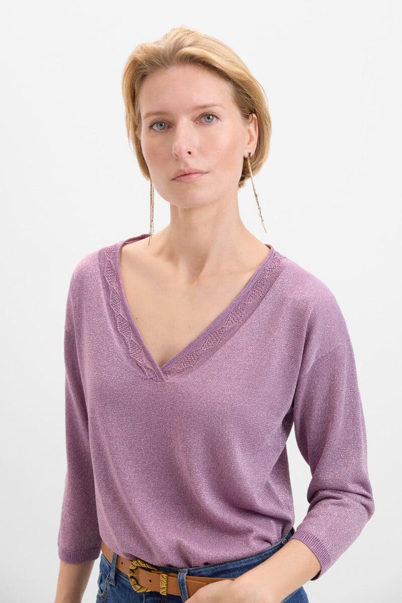 Cortefiel Jersey fino lurex