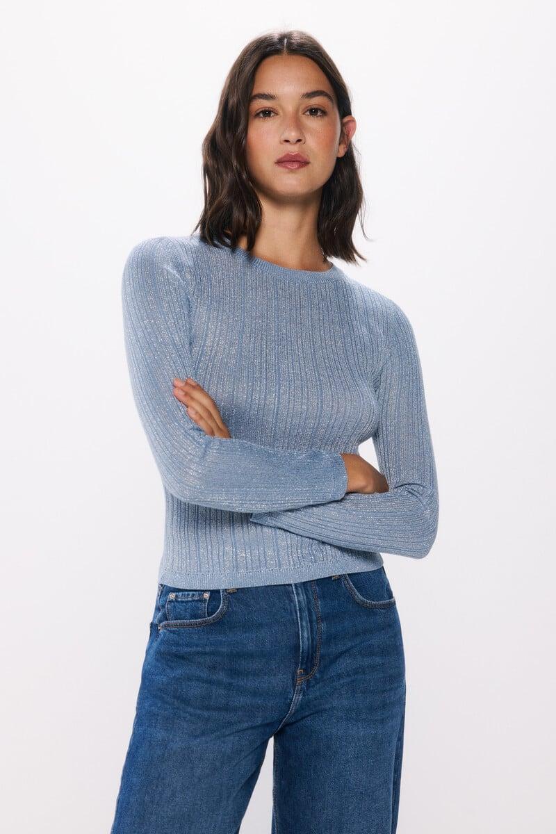 Cortefiel Jersey fino lurex