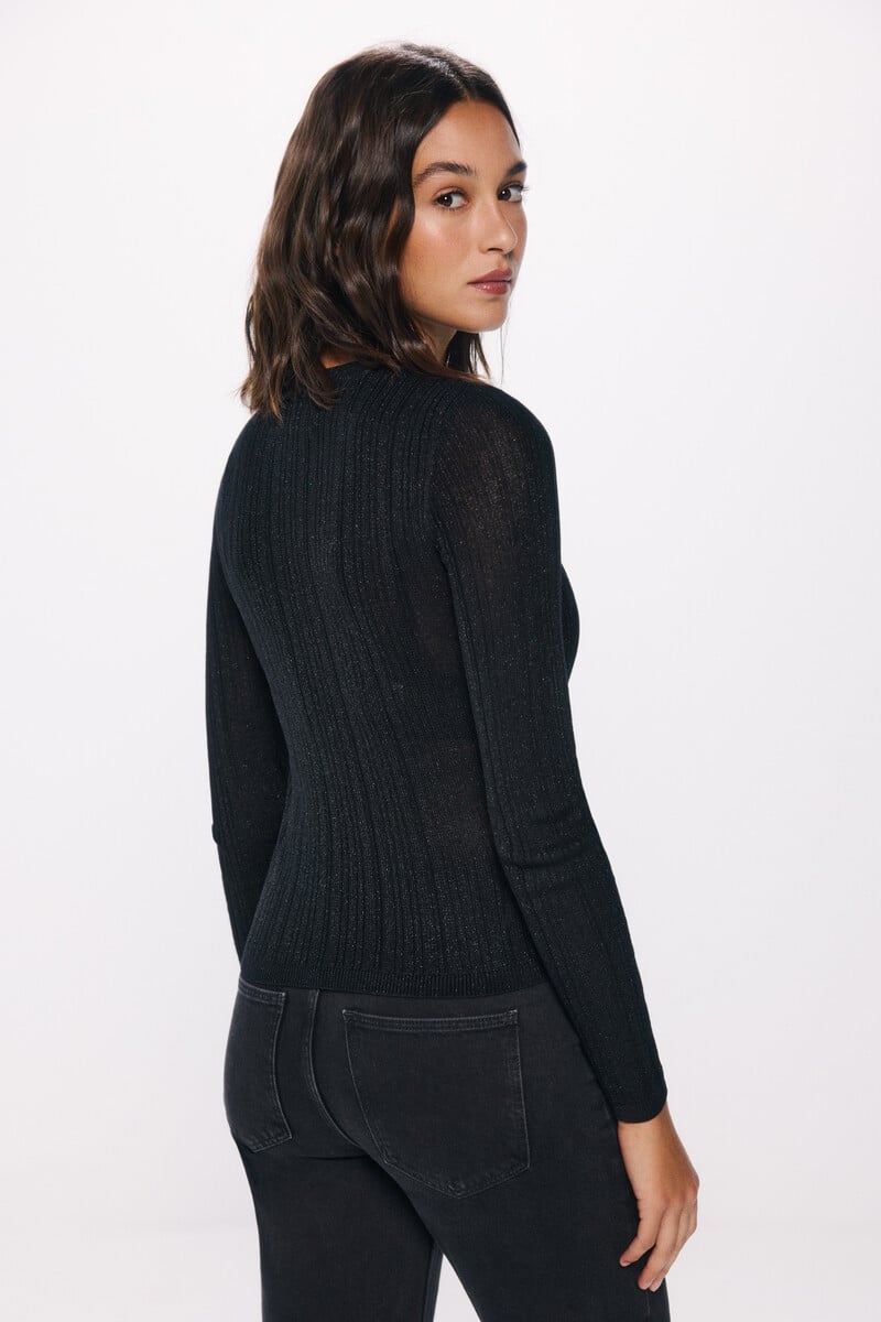 Cortefiel Jersey Fino Lurex