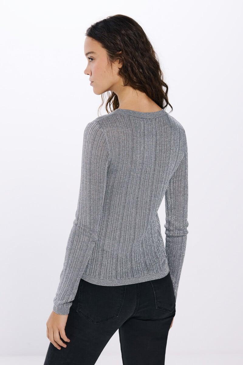 Cortefiel Jersey Fino Lurex