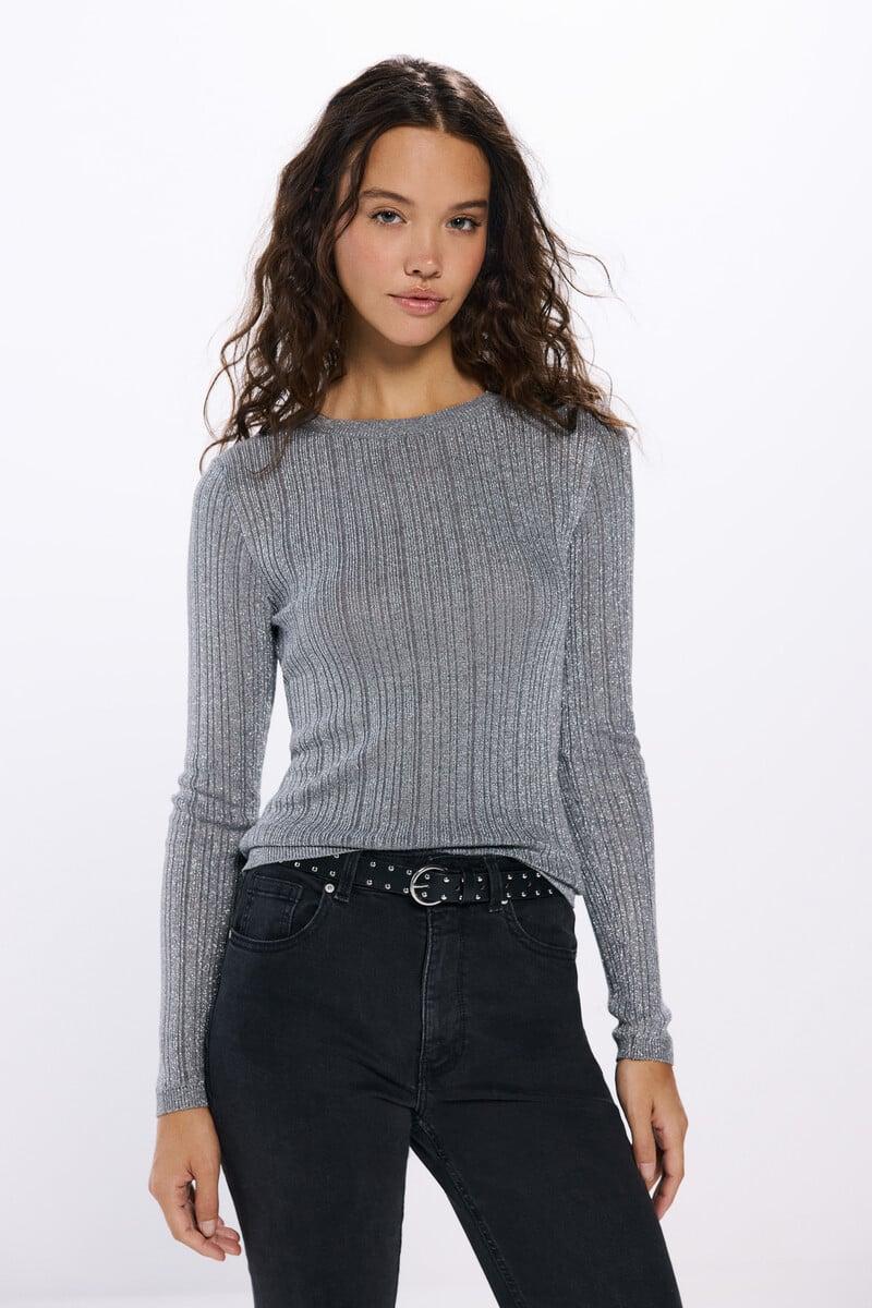 Cortefiel Jersey fino lurex