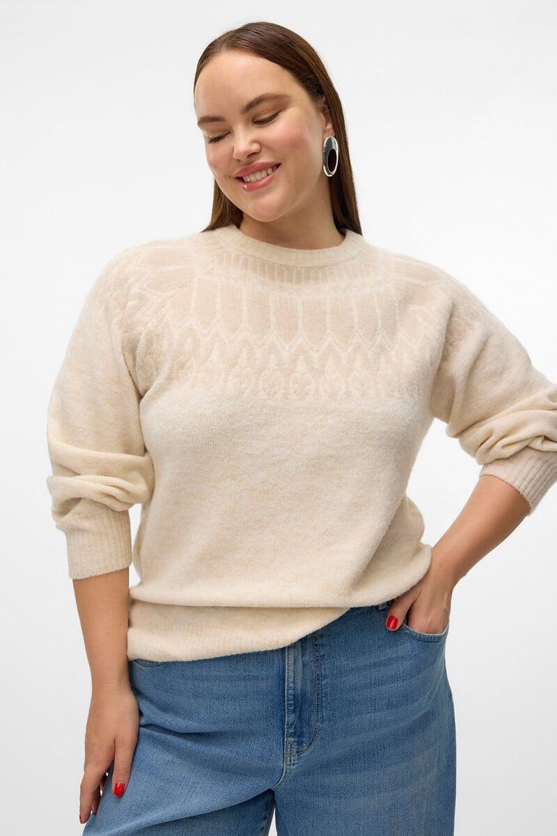 Cortefiel Jersey greca talla grande