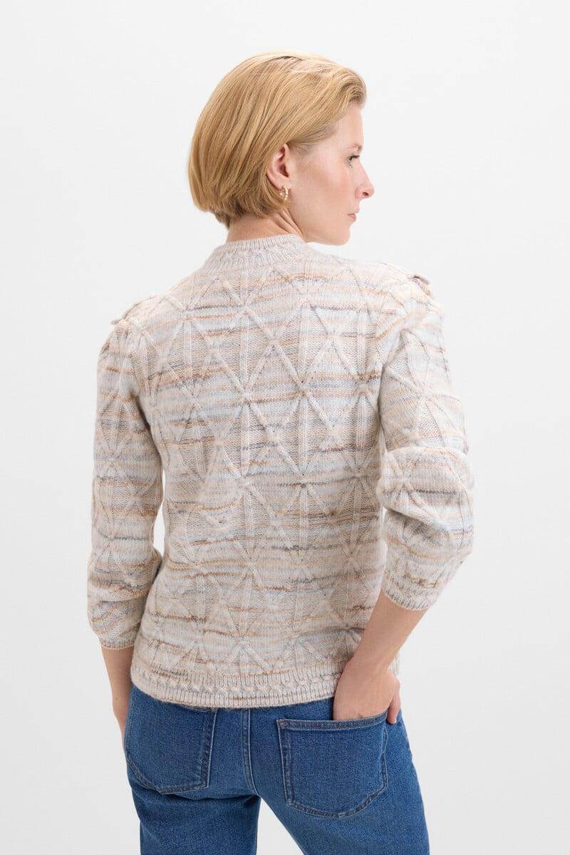 Cortefiel Jersey Hilo Estampado