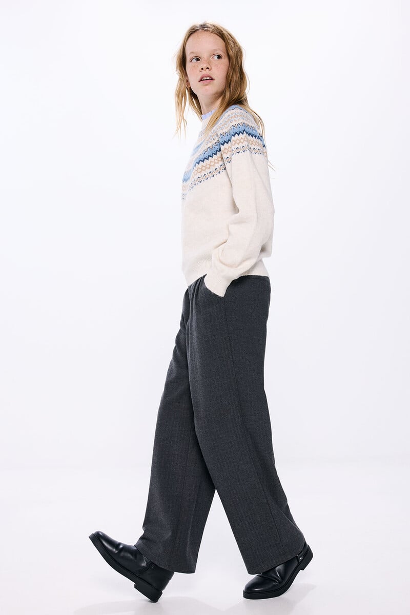 Cortefiel Jersey Jacquard Niña