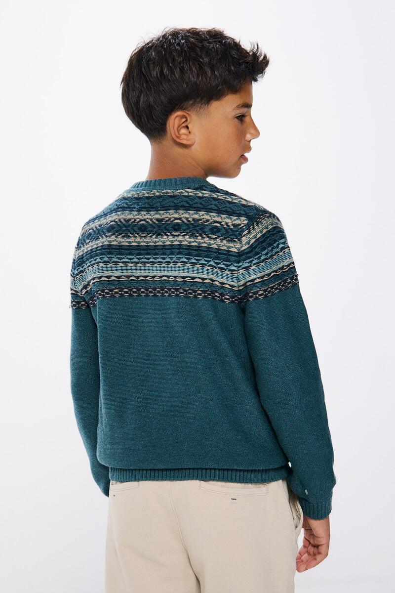 Cortefiel Jersey Jacquard Niño