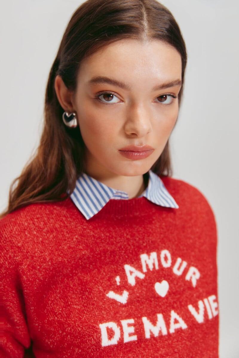 Cortefiel Jersey "L´amour De Ma Vie"