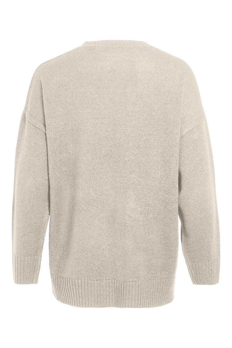 Cortefiel Jersey Largo Cuello Pico