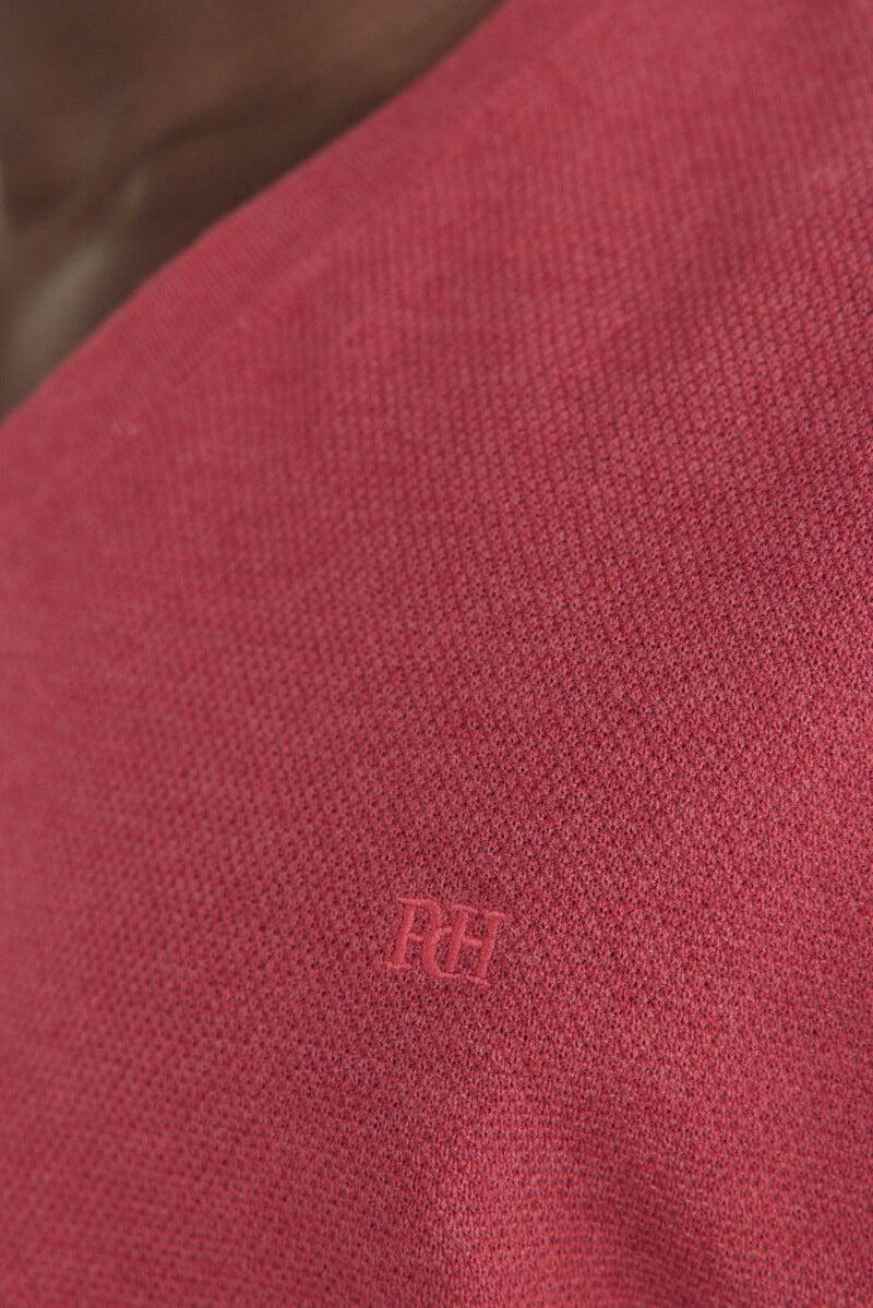 Cortefiel Jersey Lino Cuello Pico Fino