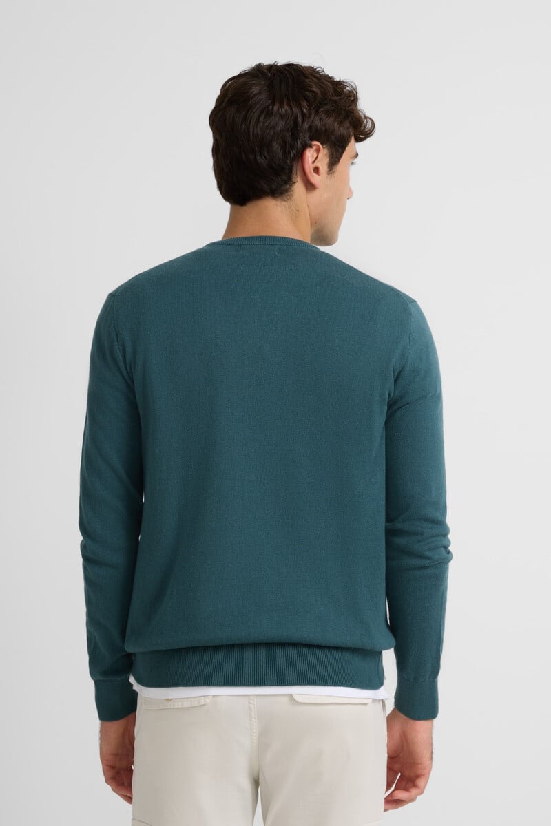 Cortefiel Jersey Liso Cuello Redondo