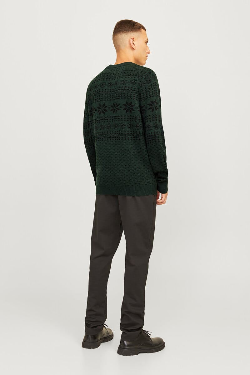 Cortefiel Jersey Navideño Jacquard
