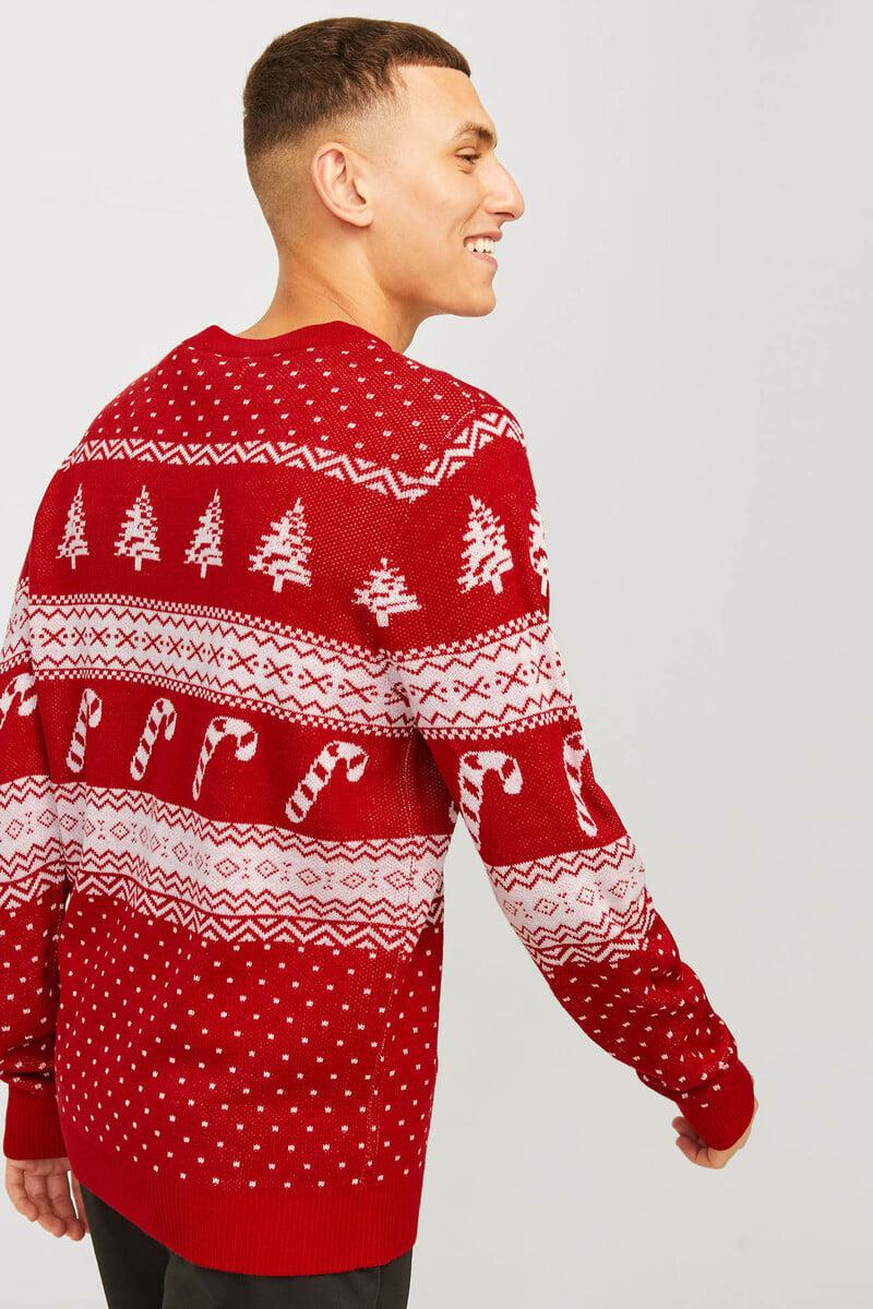 Cortefiel Jersey Navideño Jacquard