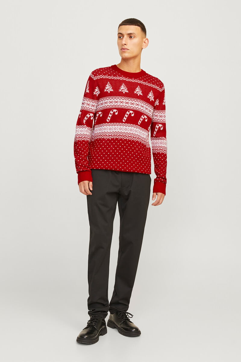 Cortefiel Jersey Navideño Jacquard