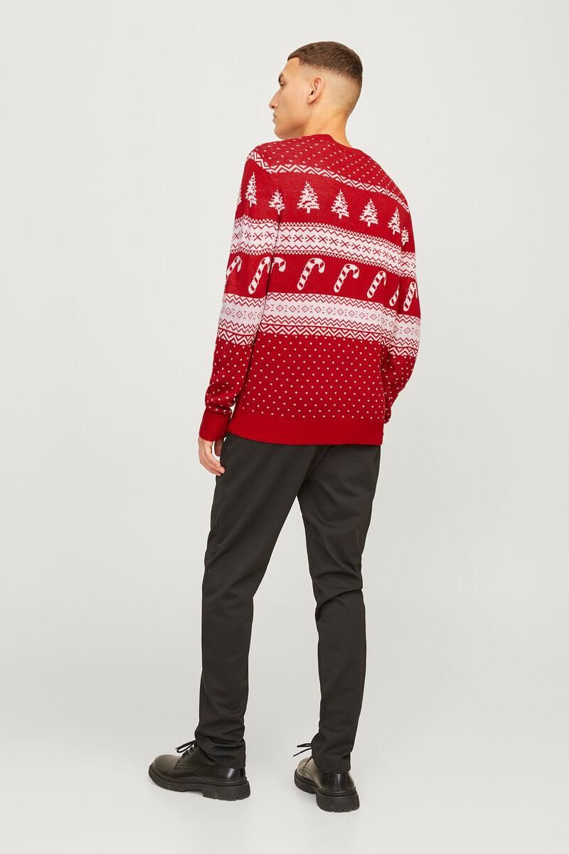 Cortefiel Jersey Navideño Jacquard