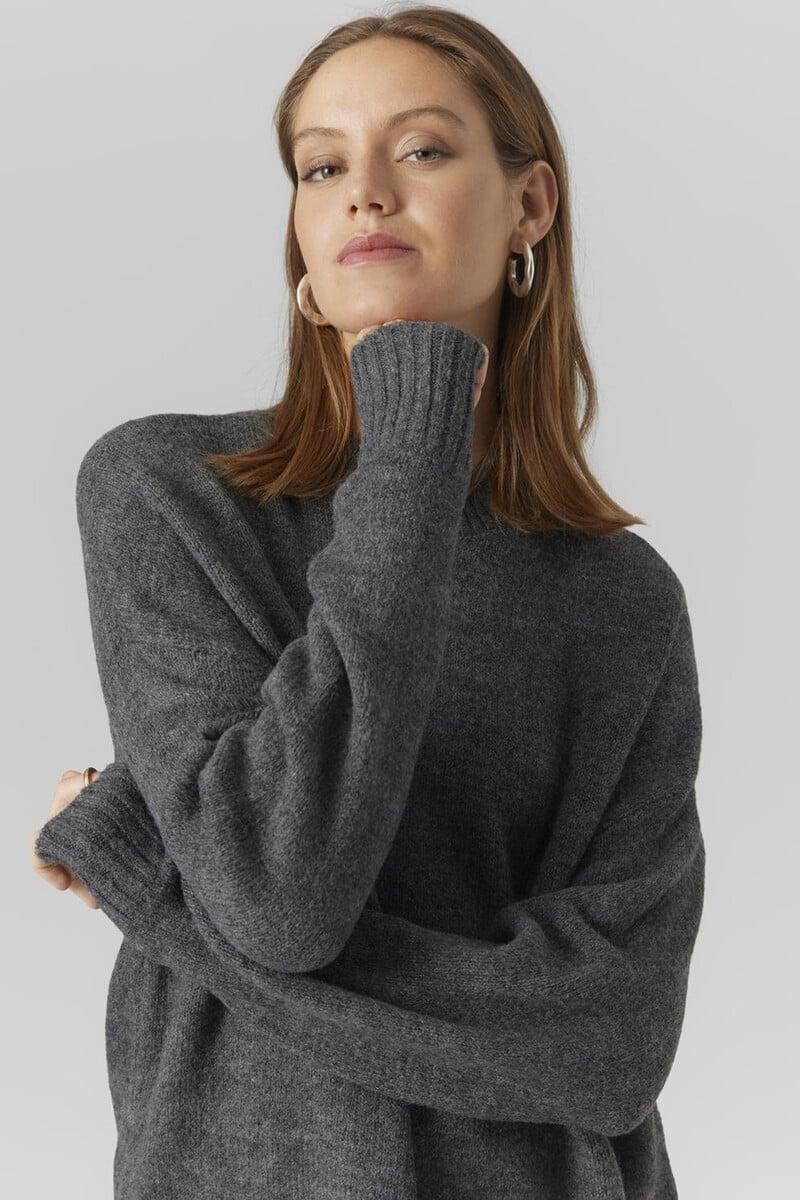 Cortefiel Jersey oversize de punto cuello alto