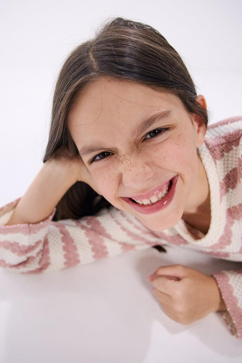 Cortefiel Jersey Piqué Niña