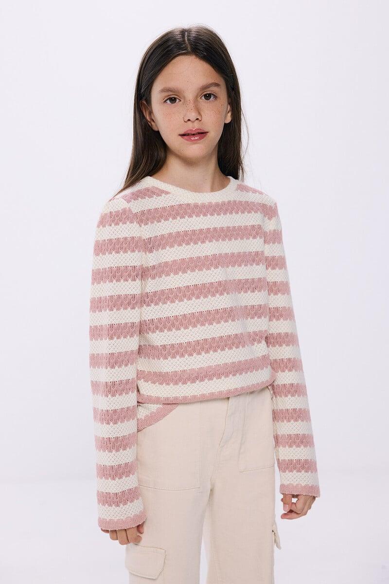 Cortefiel Jersey piqué niña
