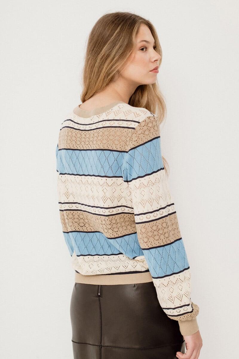 Cortefiel Jersey Punto Calado