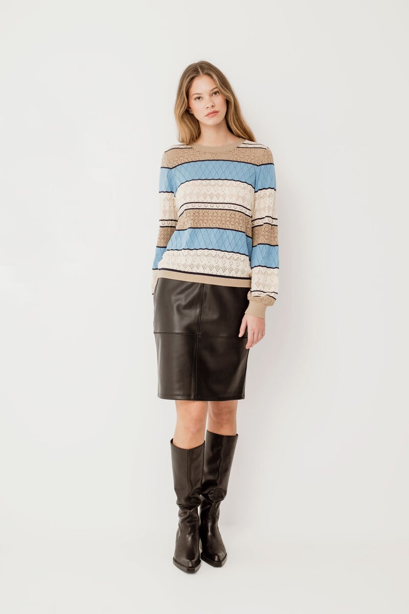 Cortefiel Jersey Punto Calado