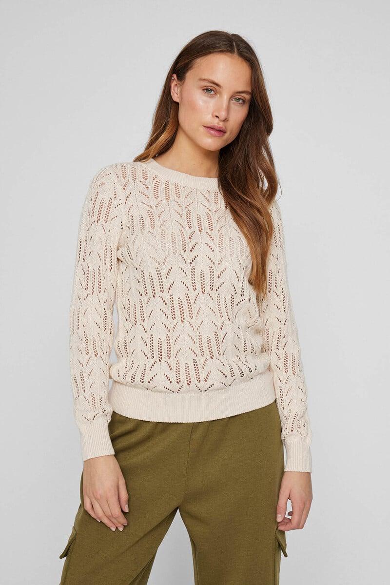 Cortefiel Jersey Punto Pointelle