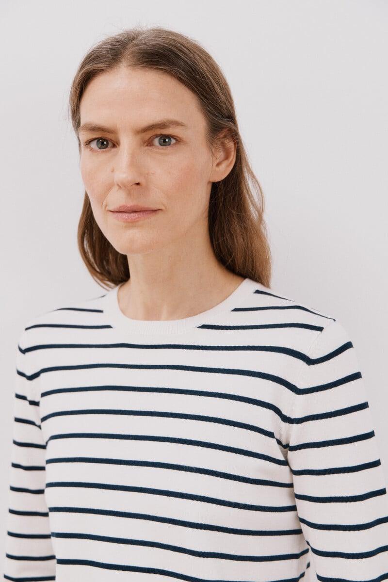 Cortefiel Jersey Rayas Bicolor