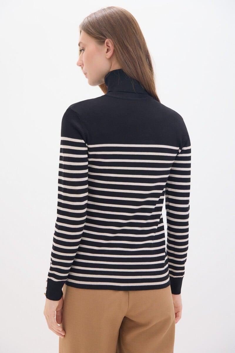 Cortefiel Jersey Rayas Bicolor