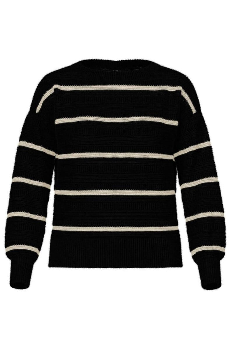 Cortefiel Jersey rayas cuello barco