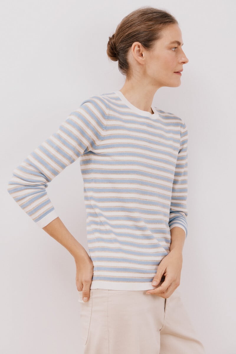 Cortefiel Jersey rayas lurex