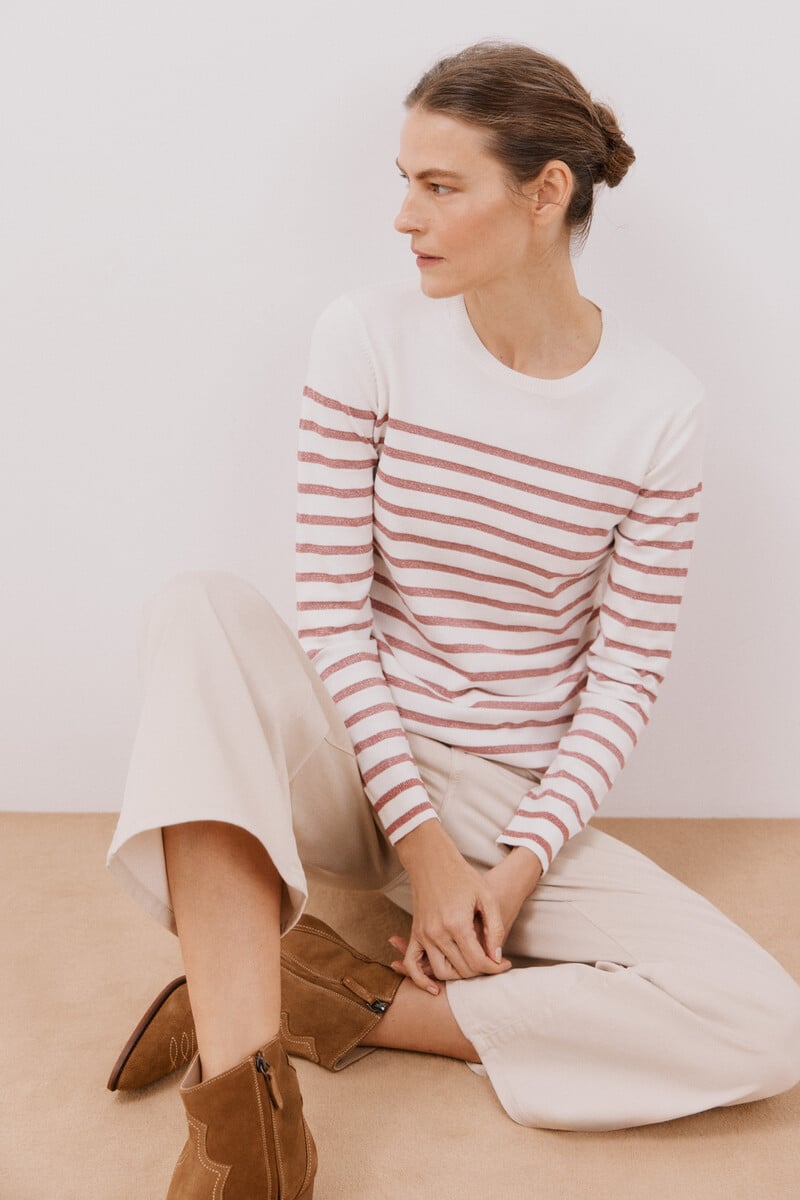 Cortefiel Jersey rayas lurex