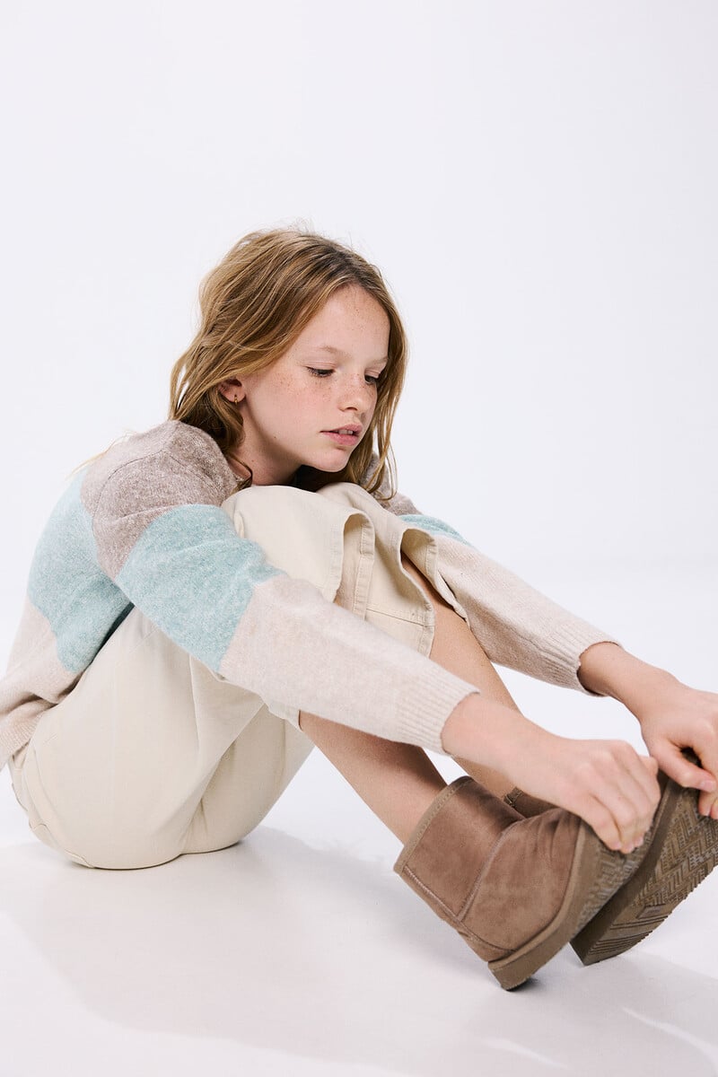 Cortefiel Jersey Rayas Niña