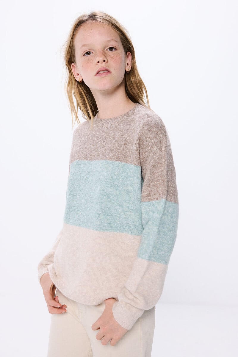 Cortefiel Jersey Rayas Niña