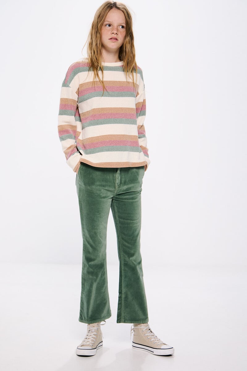 Cortefiel Jersey Rayas Niña