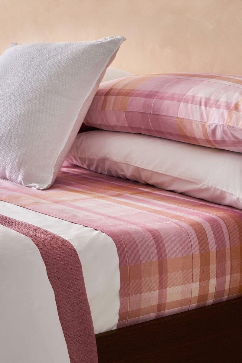 Cortefiel Juego de sábanas Amara rosa 1 35 -140 cm