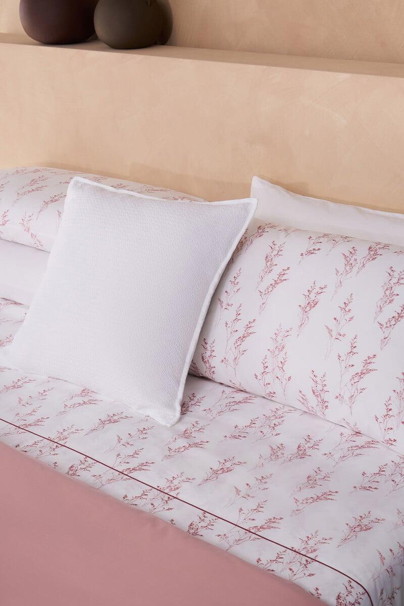 Cortefiel Juego De Sábanas Laila Rosa 135 -140 Cm