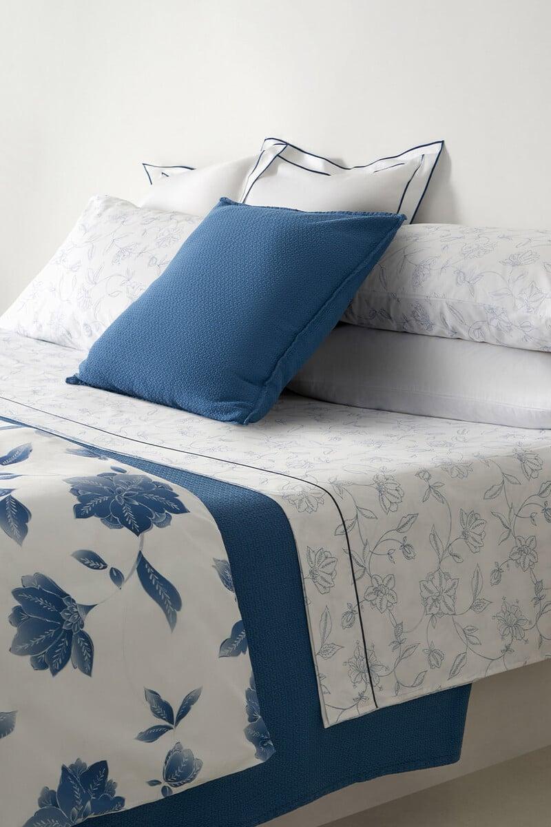 Cortefiel Juego De Sábanas Tender Azul 135 -140 Cm