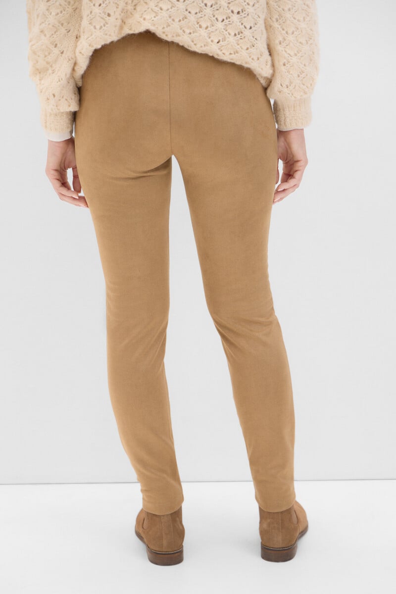 Cortefiel Legging De Efecto Ante