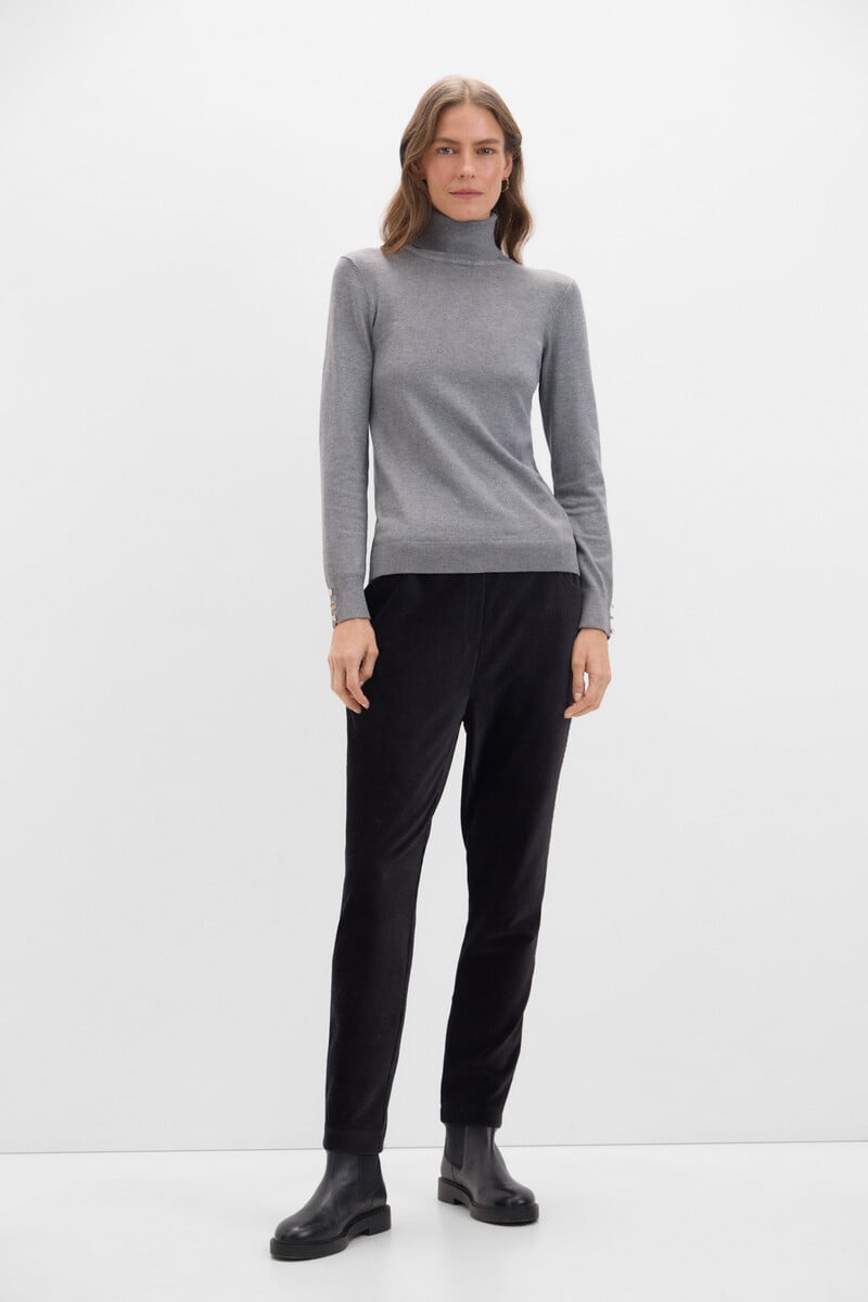 Cortefiel Legging De Efecto Pana