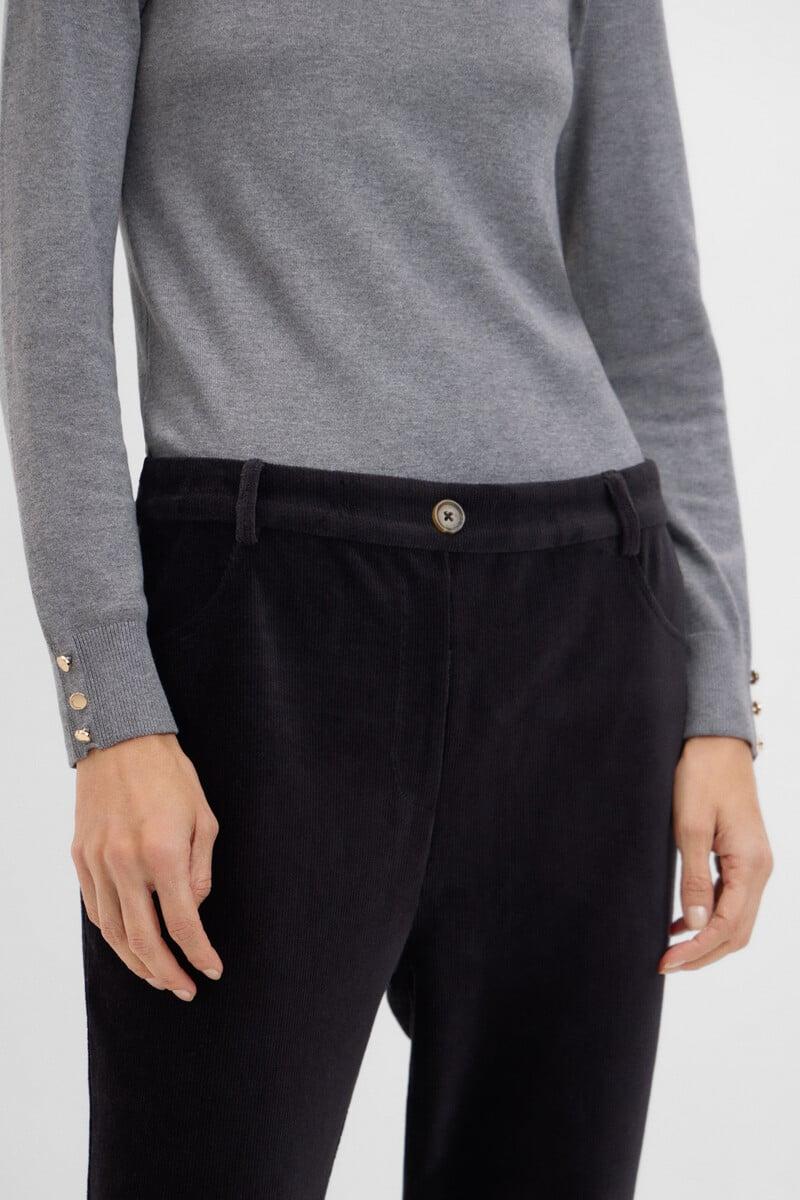 Cortefiel Legging De Efecto Pana
