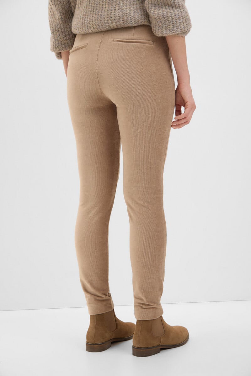 Cortefiel Legging De Efecto Pana