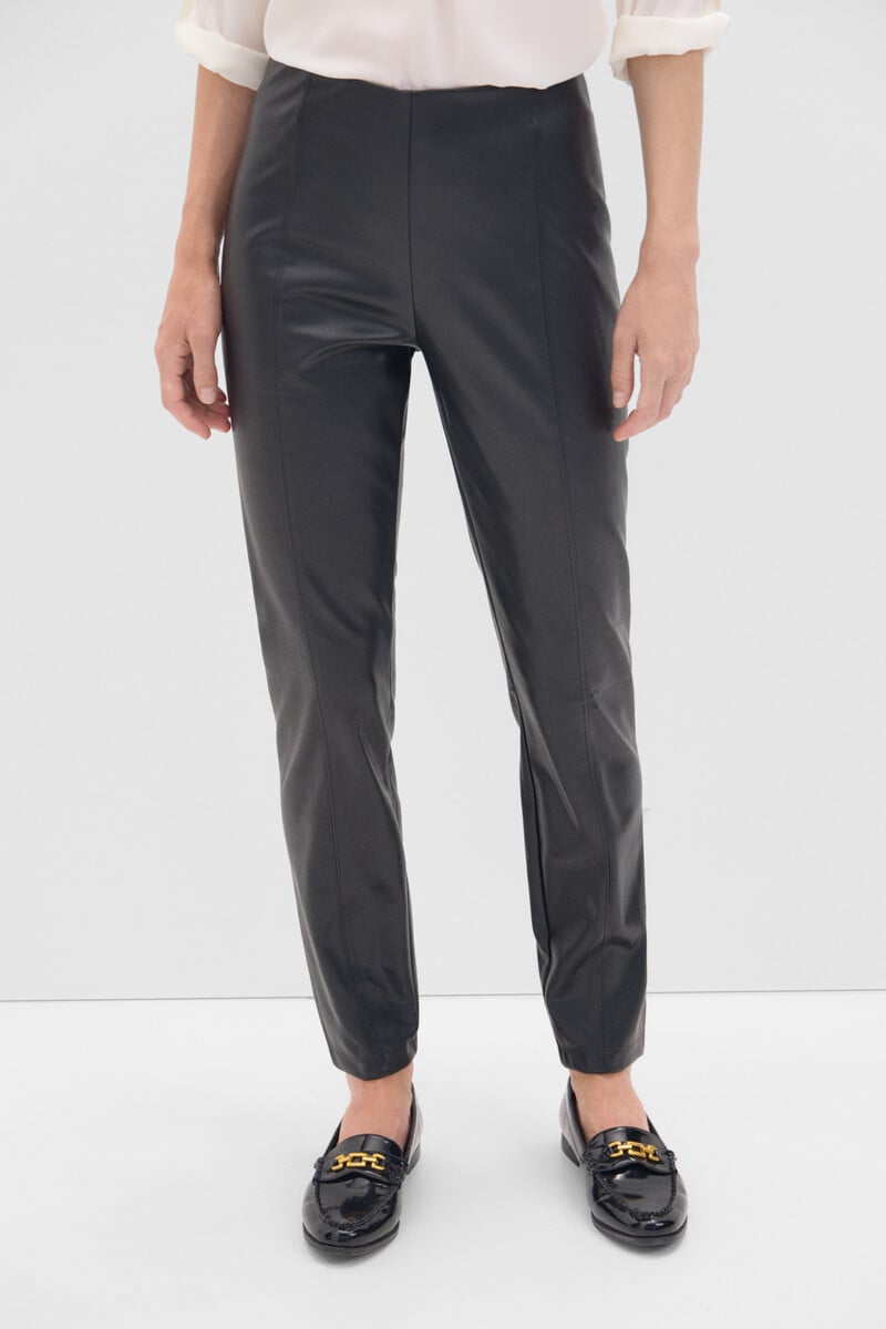 Cortefiel Legging Polipiel Skinny